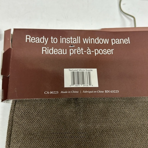 Set of two drapery panels. New and never been used. - Picture 9 of 10